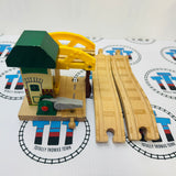 Toll Booth Bridge #1 (Gate Button Not Working) Wooden - Used
