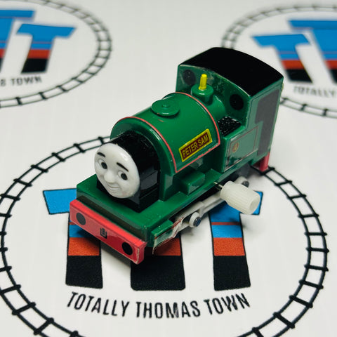 Peter Sam Missing Funnel Capsule Plarail Wind Up - Used