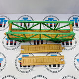 Sodor Bay Bridge Green Clickity Clack Track Fair Condition Marked Track Wooden - Used