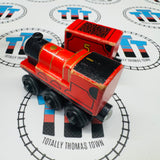 James & Tender (Thomas Wood Mattel Fully Painted) Poor Condition Wooden - Used