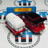 Milk Tanker & Caboose Very Good Condition (2002/2003) with Character Card Used - Take Along