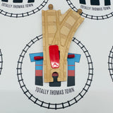 Switch Action Track 6.5" Male - 1 Piece Thomas Brand Wooden - Used