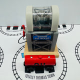 Sodor Oil Depot with Tanker #1 Very Good Condition Wooden - Used
