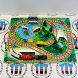 Melissa & Doug Take-Along Railroad Complete Wooden - Used