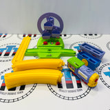 Winnie the Pooh Fun Fair Train Set Vintage (Missing Figures/Tunnel) Used - TOMY