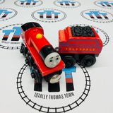 Mike & Tender (Learning Curve 1997) Rare Fair Condition Wooden - Used