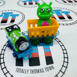 Percy - Fizz ‘n Go Percy with Cargo Car with Alien New no Package - MINIS