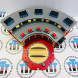 Deluxe Roundhouse #1 with Turntable Chipped Roof Wooden - Used