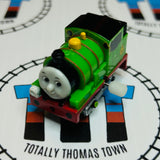 Percy Eyes Right Peeling Stickers Capsule Plarail Wind Up - Used