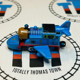 Airplane Wearing Thomas Fair Condition Damaged Coupling Pull Along Capsule Plarail - Used