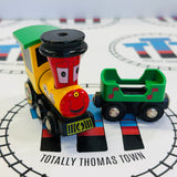 BRIO 33126 Wee Sing Train (Missing Elephant/Caboose) Wooden - Used