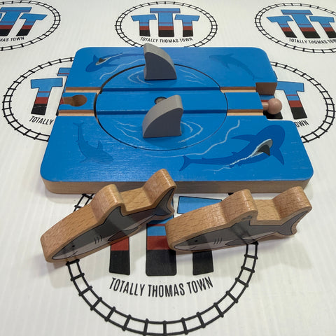 Shark Attack Track BIGJIGS Rail Wooden - New in Box
