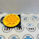 MINIS DC Super Friends Collector Playwheel Carrying Case Ripping Stickers - Used