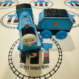 Edward & Tender #1 (Learning Curve) Chipping Paint Fair Condition Wooden - Used