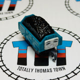 Blue Troublesome Truck Eyes Closed with Coal Pull Along Capsule Plarail - Used