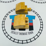 Buffer Pack Track - 2 Pieces Discoloured Thomas Brand Wooden - Used