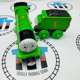 Henry & Tender (Learning Curve 2003) Fair Condition Chipping Paint Wooden - Used