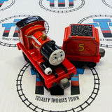 James & Tender Talking Castle Crest (2009) Fair Condition Discoloured Magnets Used - Take-n-play