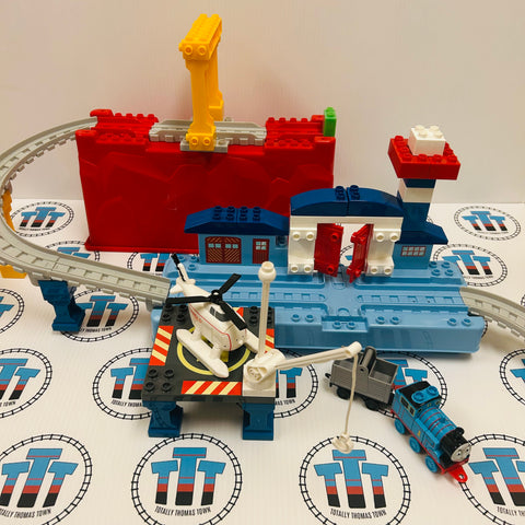 Sodor Search & Rescue Set (Missing 4 Pieces, See Notes/Picture) Mega Bloks - Used