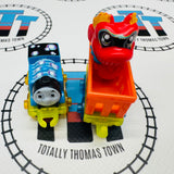 Thomas  - Fizz ‘n Go Thomas with Cargo Car with Dragon New no Package - MINIS