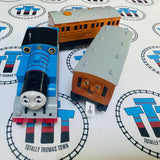 Thomas with Annie and Clarabel Talking in Japanese (2002) New no Box - TOMY