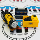 Runaway Stephen and Coaches (2013 Mattel) Fair Condition Used - Trackmaster Revolution