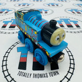 Festive Thomas (Learning Curve 2003) Discoloured Poor Condition Wooden - Used