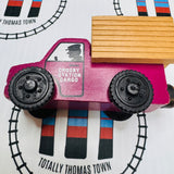 Crosby Delivery Truck #1 (1994 Learning Curve) Rare Fair Condition Wheels and Chipping Paint Wooden - Used
