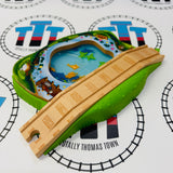 Spin and Swim Lily Pond Bridge #2 Wooden - Used