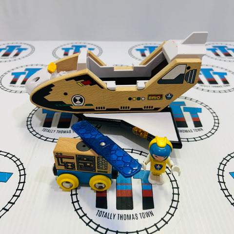 BRIO 33914 Space Shuttle Pack (Missing Roof) Wooden - Used