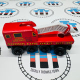 Fire Train (Learning Curve 2002 or 2003) Fair Condition Wooden - Used
