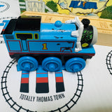 Thomas Comes to Breakfast with Stand #2 Slightly Rusted Magnet Wooden - Used