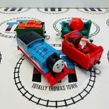 Holiday Cargo Delivery Set #1 Complete (Different Cargo Cars/Some Pieces Bent) Used - Trackmaster Revolution