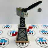 Cranky the Crane Grey Fair Condition Chipping Paint Wooden - Used