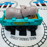 Hippo Car Blue (Learning Curve) Good Condition Wooden - Used