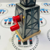 Cranky the Crane Grey #3 Chipped Wooden - Used