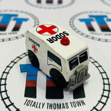 Rescue Hospital with Ambulance (2002) Fair Condition #3 Wooden - Used