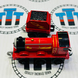 Rail Rocket James and Tender (2018 Mattel) Missing Cape Used - Push Along
