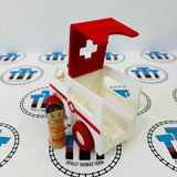 BRIO 30381 Light & Sound Ambulance Wooden - Used