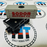 Cargo Car Black with Grey Cargo Wooden - Used