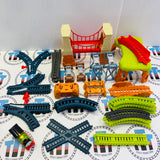 Percy 6-In-1 Set #1 with Percy (Missing Buffer/4 Pieces Different Colour) Used - All Engines Go Trackmaster Revolution