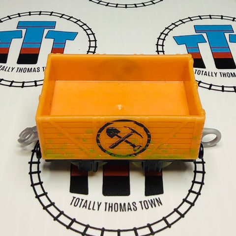 Glow in the Dark Orange Cargo Car (2013) Used - Trackmaster Revolution