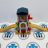 Sodor Clock Tower with Talking & Sounds #1 Door little glitchy but working Wooden Rare - Used