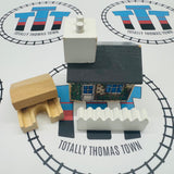 Thomas Comes to Breakfast House, Fence and Breakaway Buffer (Learning Curve 1994) Rare #1 Wooden - Used