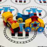 BRIO 32908 Curious George Circus Train #1 No Figure Wooden - Used
