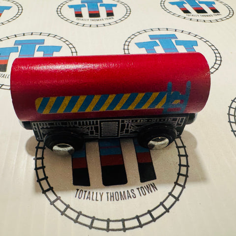 Red Tanker Generic Brand Train Wooden - Used