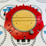 Round About Action Turntable #2 No Rails/Small Marks Clickity Clack Wooden - Thomas