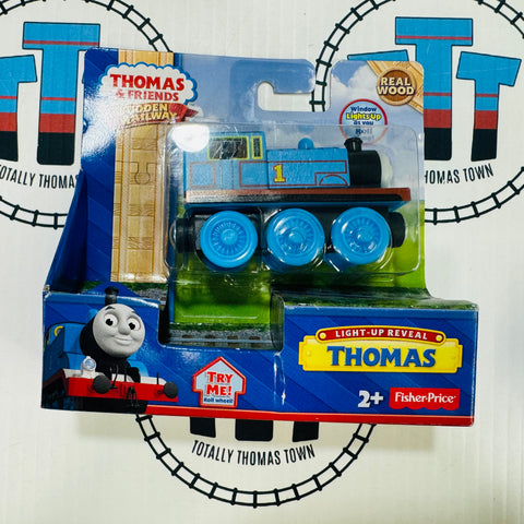 Light-Up Reveal Thomas (Mattel) Wooden - New