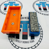 Cargo Car Orange with Fish Cargo Wooden - Used