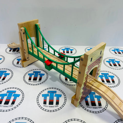 Collapsing Suspension Bridge #1 Good Condition Wooden - Used